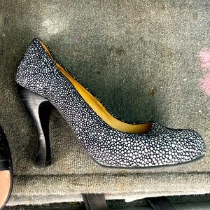 Fluevog heel 6’ cannot recall this line name they sparkle